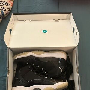 Jordan Kids Black and White Sneakers